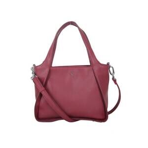 NEW JENNA KATOR women's northern michigan handbag in cherry